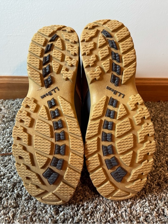 L.L. Bean Tan and Black Men\'s Waterproof Hiking Boots main image 5